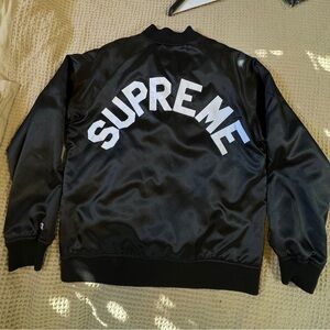 SS13 Supreme Champion Satin Varsity Jacket